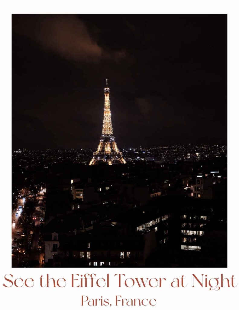 Eiffel Tower at Night